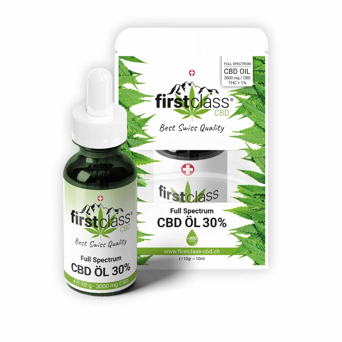 CBD Tropfen 30% • CBD Öl • First Class CBD