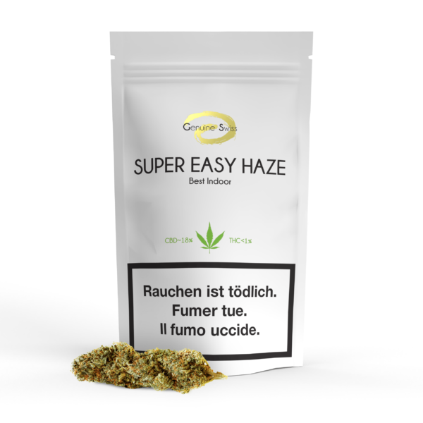 Genuine Swiss Super Easy Haze • CBD Flower Indoor