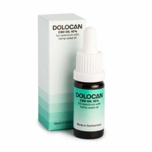 Dolocan Full-Spectrum CBD Tropfen 10% mit Bio Hanfsamenöl
