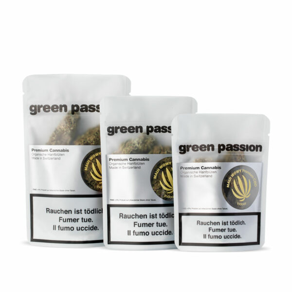 Green Passion Maui Wowy • CBD Flower Indoor 2