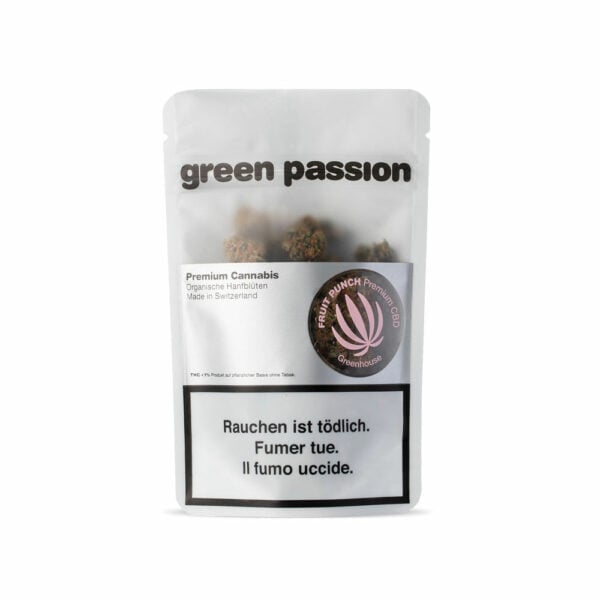 Green Passion Fruit Punch • CBD Flower Greenhouse