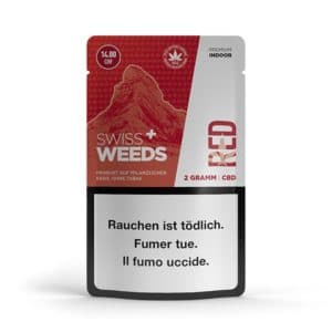 Pure Production Swiss Weeds Red • CBD Blüten Indoor