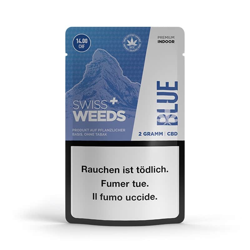 Bild von Swiss Weeds Blue • CBD Blüten Indoor