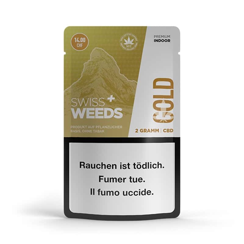 Bild von Swiss Weeds Gold • CBD Blüten Indoor