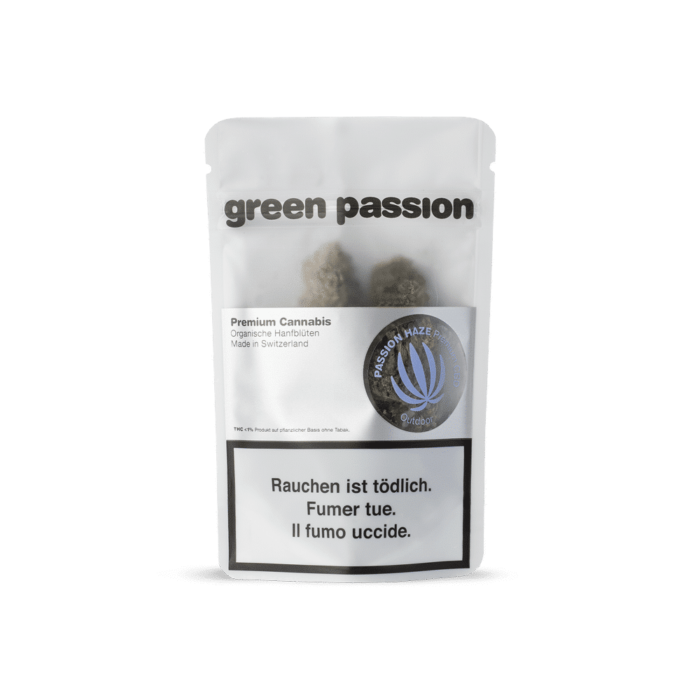 Bild von Passion Haze • CBD Blüten Outdoor