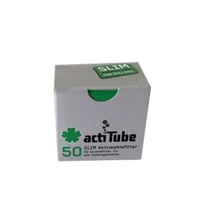 actiTube Slim Aktivkohlefilter für Joints