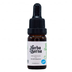 Herba di Berna THC-Freie Bio CBD Tropfen 6% • CBD Öl Broad Spectrum