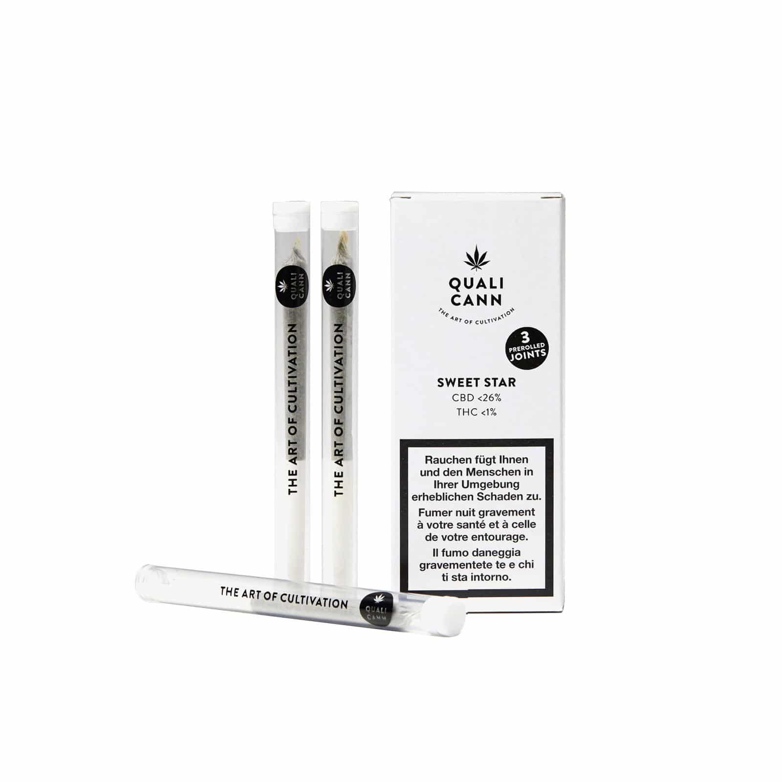 Sweet Star Pre Rolls Cbd Joints • Qualicann Uweed