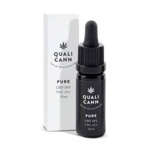 Qualicann Pure 26% THC-Free • CBD Oil Broad Spectrum