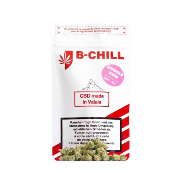 B-Chill Bubble Gum Popcorn • Small CBD Buds Indoor