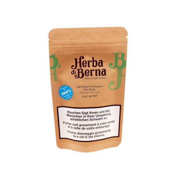 Herba di Berna Harlequin • Mini Buds CBD Indoor