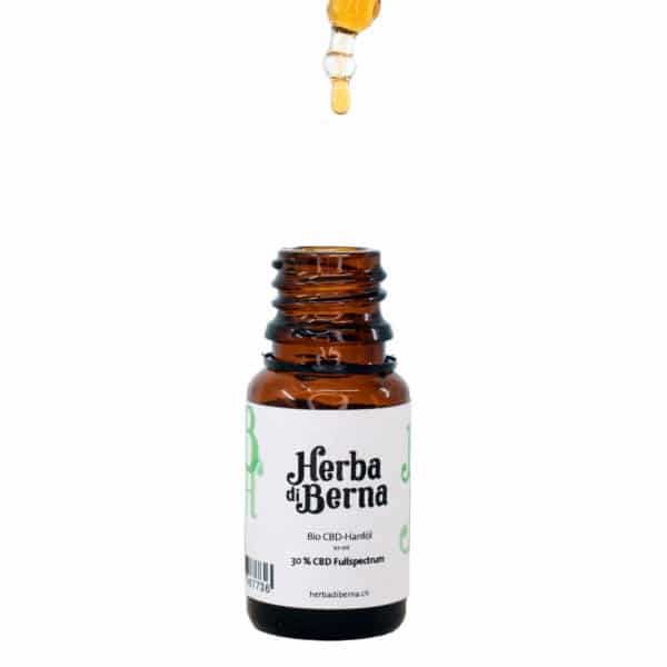 Herba di Berna Organic CBD Drops 30% • CBD Oil Full Spectrum 1