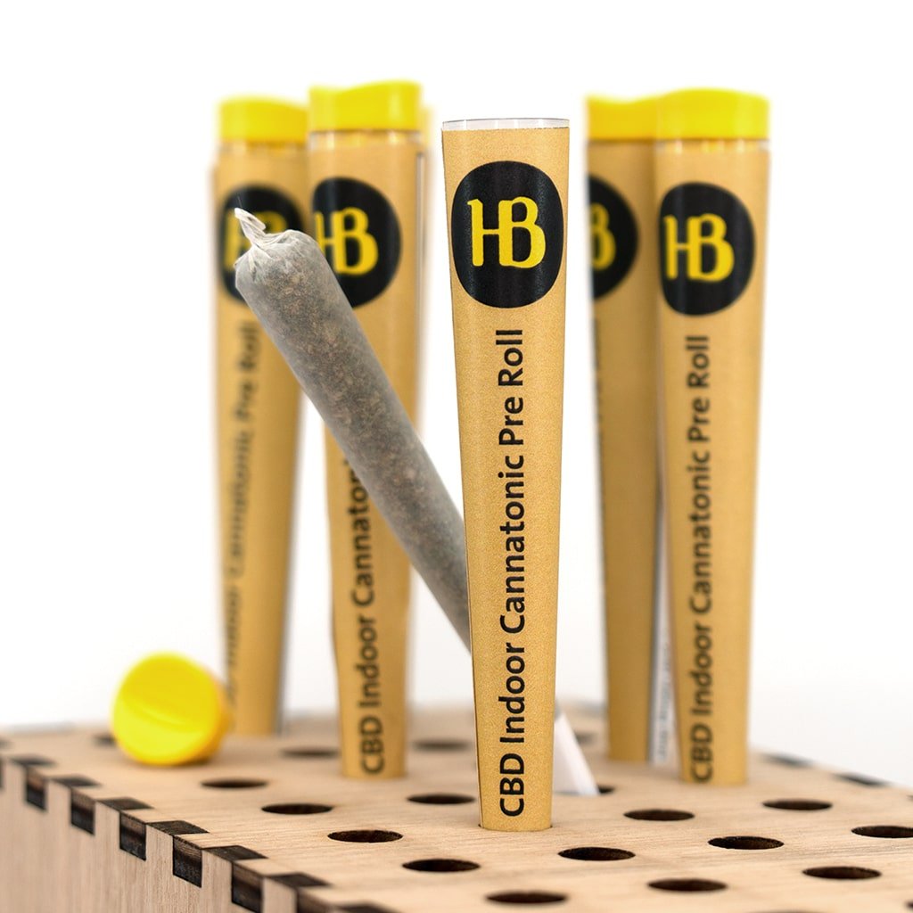 Bild von Cannatonic Trim Pre-Rolls • CBD Joints Indoor