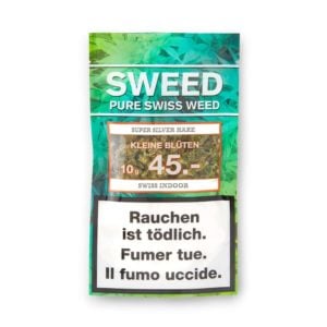 Sweed Super Silver Haze Minibuds • Small CBD Buds Indoor