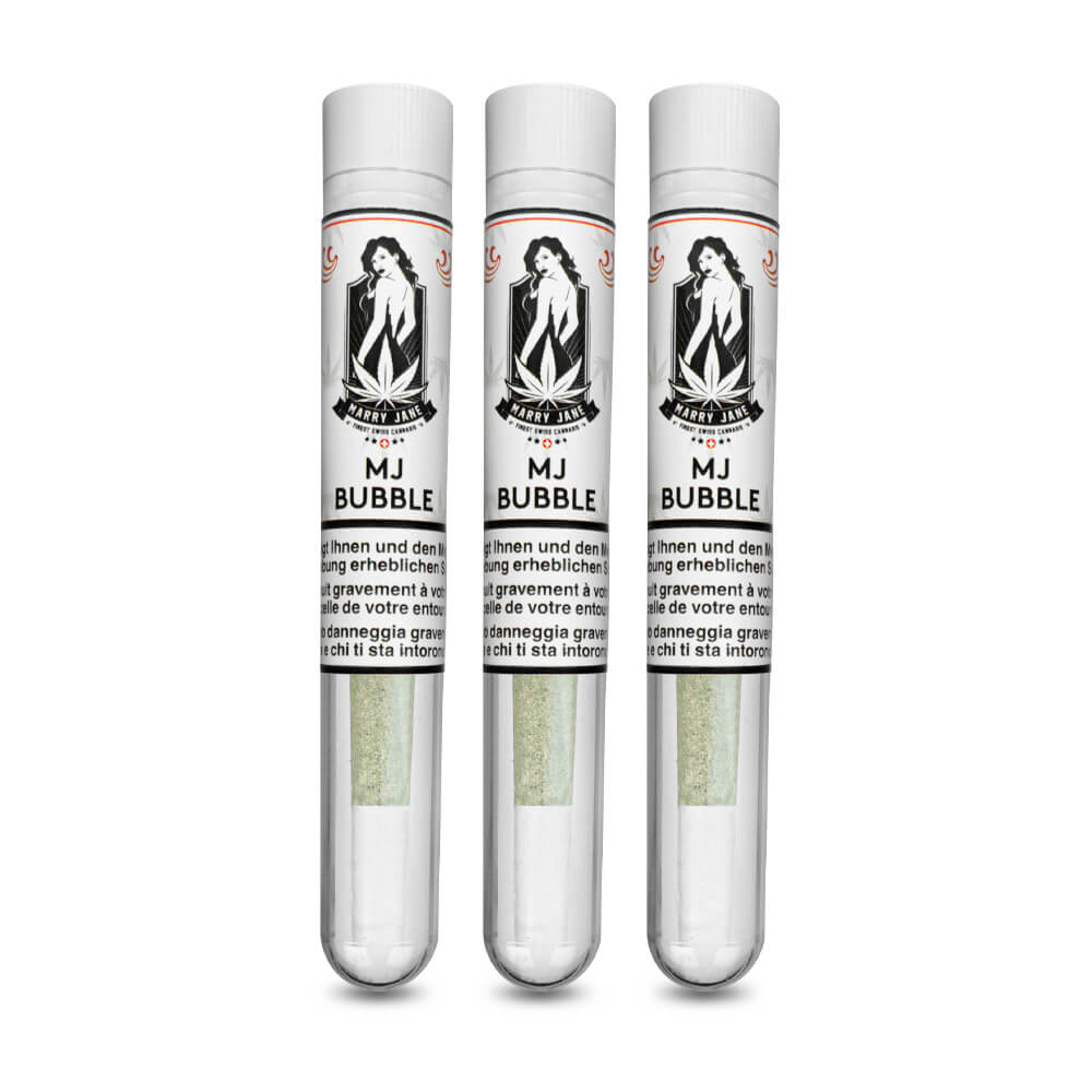 Bild von MJ Bubble Pre-Rolls • CBD Joints Indoor