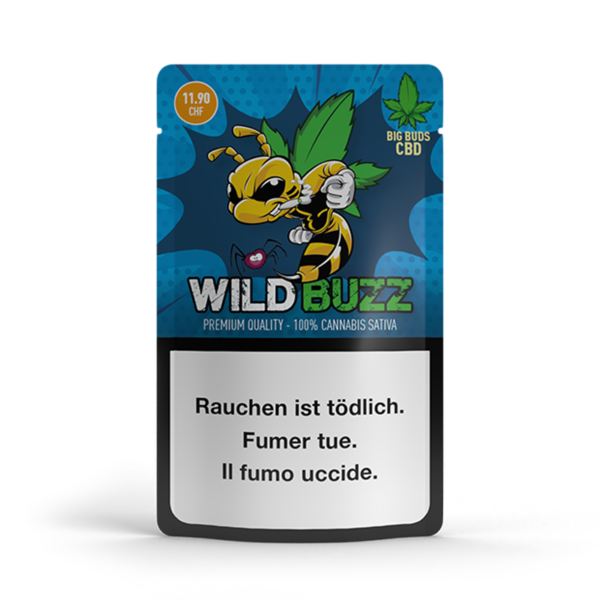 Pure Production Wild Buzz • CBD Blüten Greenhouse
