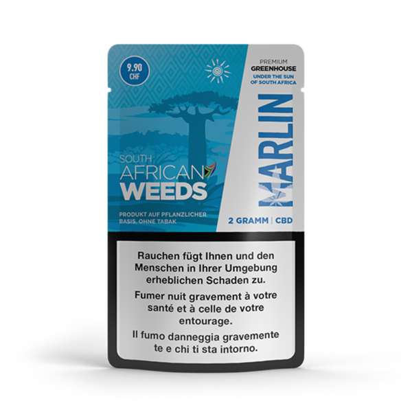 Pure South African Weeds Marlin • CBD Flower Greenhouse
