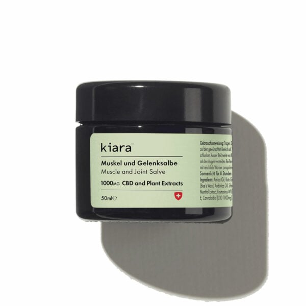 Kiara Naturals CBD Salve for Muscle and Joints • Hemp Cosmetic 1