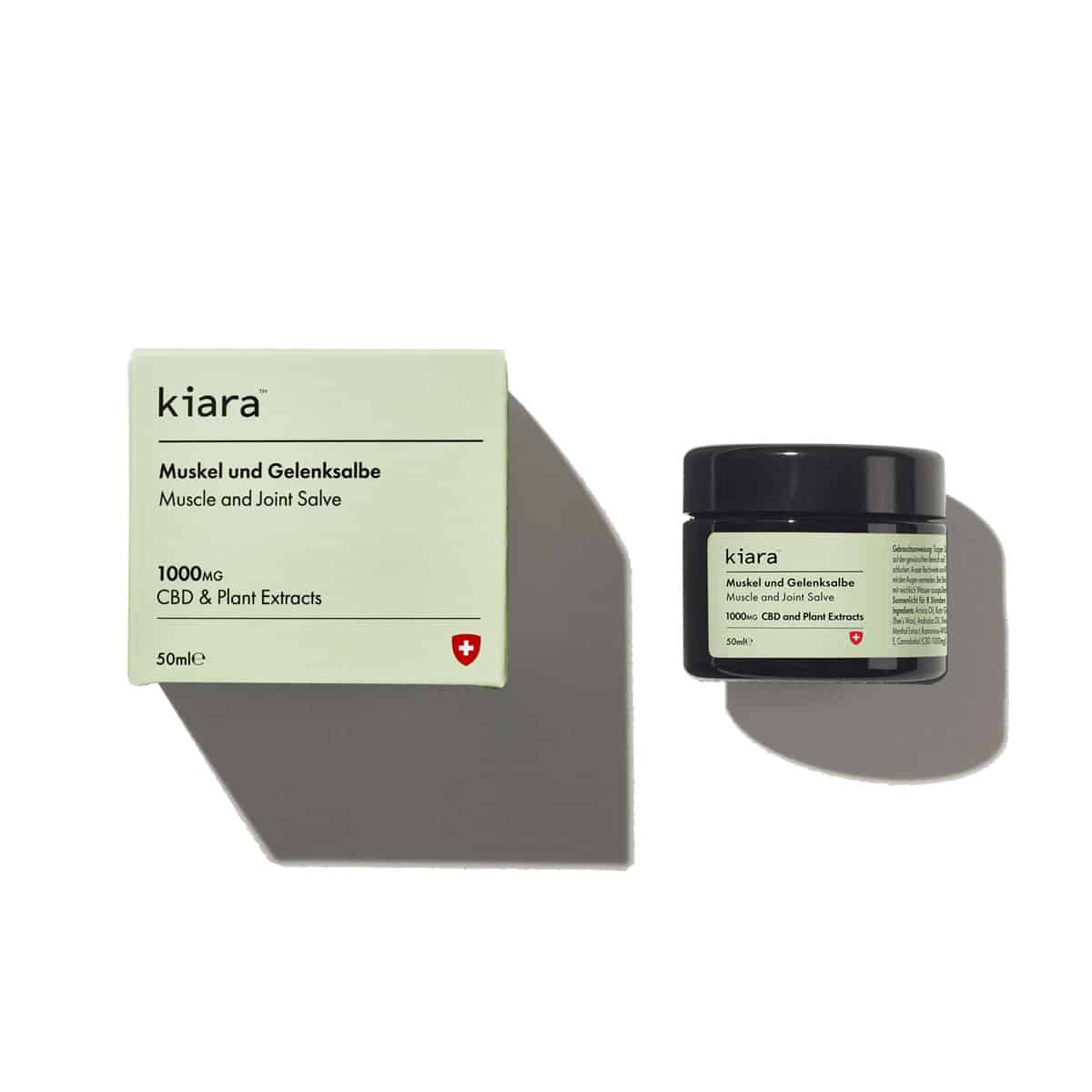 Kiara Naturals CBD Salve for Muscle and Joints • Hemp Cosmetic