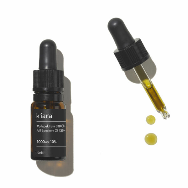 Kiara Naturals Organic CBD Drops 10% • CBD Oil Full Spectrum 2
