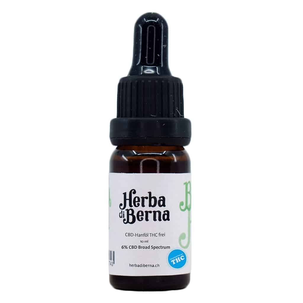 Herba di Berna Organic CBD Oil 6% • CBD Drops Full Spectrum