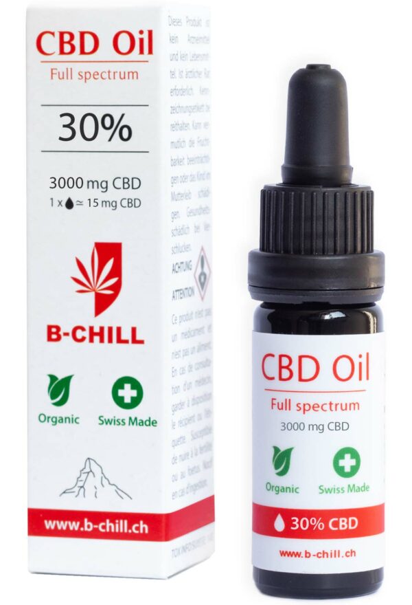 B-Chill CBD Tropfen 30% • CBD Öl Full Spectrum