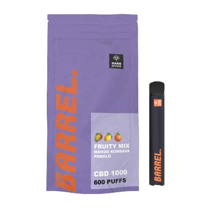 Bild von Barrel Fruity Mix • Tropenfrüchte • CBD Puff