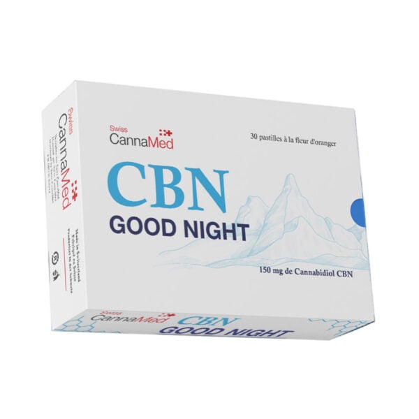 Swiss CannaMed CBN Good Night • Pastilles CBN