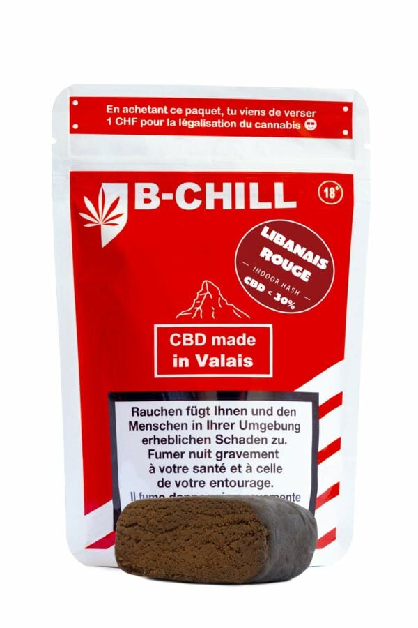 B-Chill Red Lebanese • CBD Hash 1