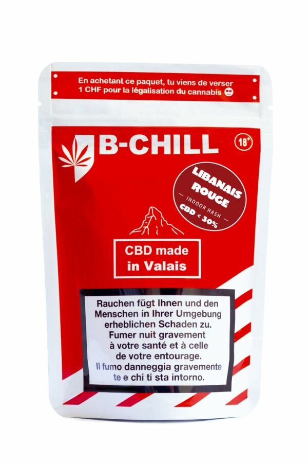 B-Chill Red Lebanese • CBD Hash