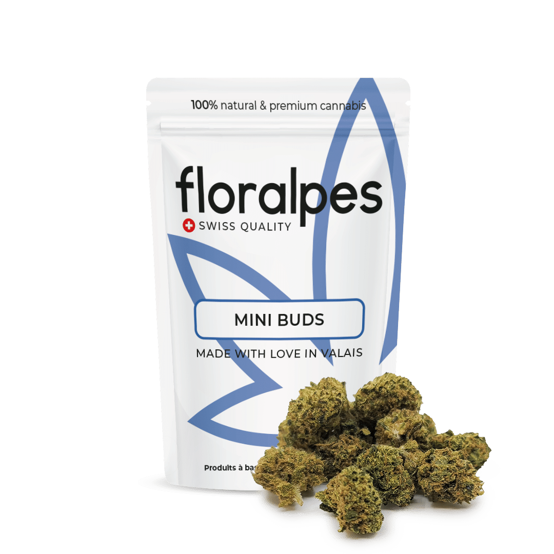 Floralpes Mixed Minibuds • Small CBD Buds Mixed