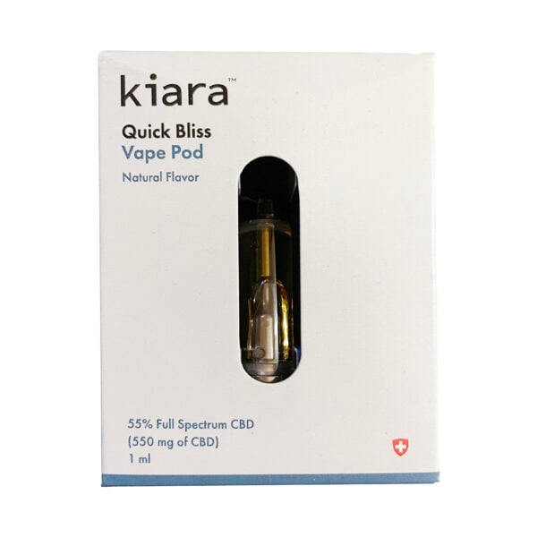 Kiara Naturals Kit Vape Pen + CBD Distillate Cartridge 3