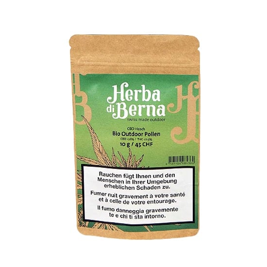 Herba di Berna Bio Popo • Pollen CBD Outdoor