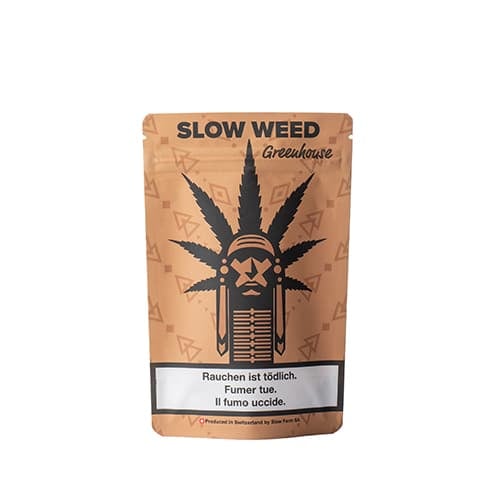 Slow Weed Limoncello Minibuds • Small CBD Buds Greenhouse 1