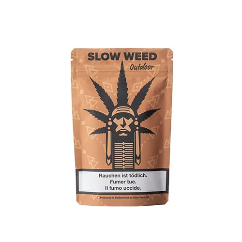 Slow Weed Crunch Snow White Minibuds • CBG Trim Outdoor 1