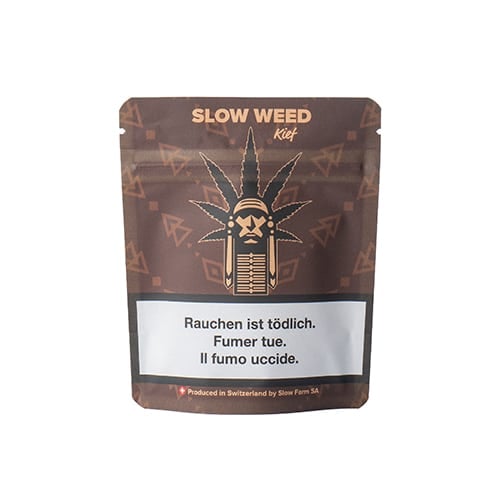 Slow Weed White Russian • CBD Hash Outdoor 1