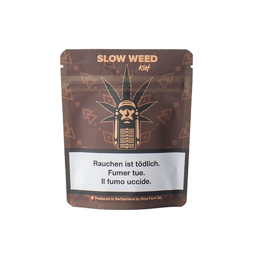 Slow Weed Arancia Tonic Kief • CBD Pollen Outdoor 1