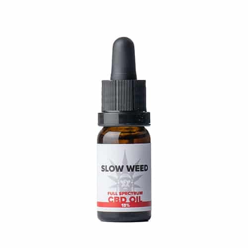 Slow Weed Bio CBD Tropfen 18% • CBD Öl Full Spectrum