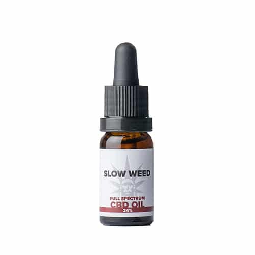 Slow Weed Bio CBD Tropfen 24% • CBD Öl Full Spectrum