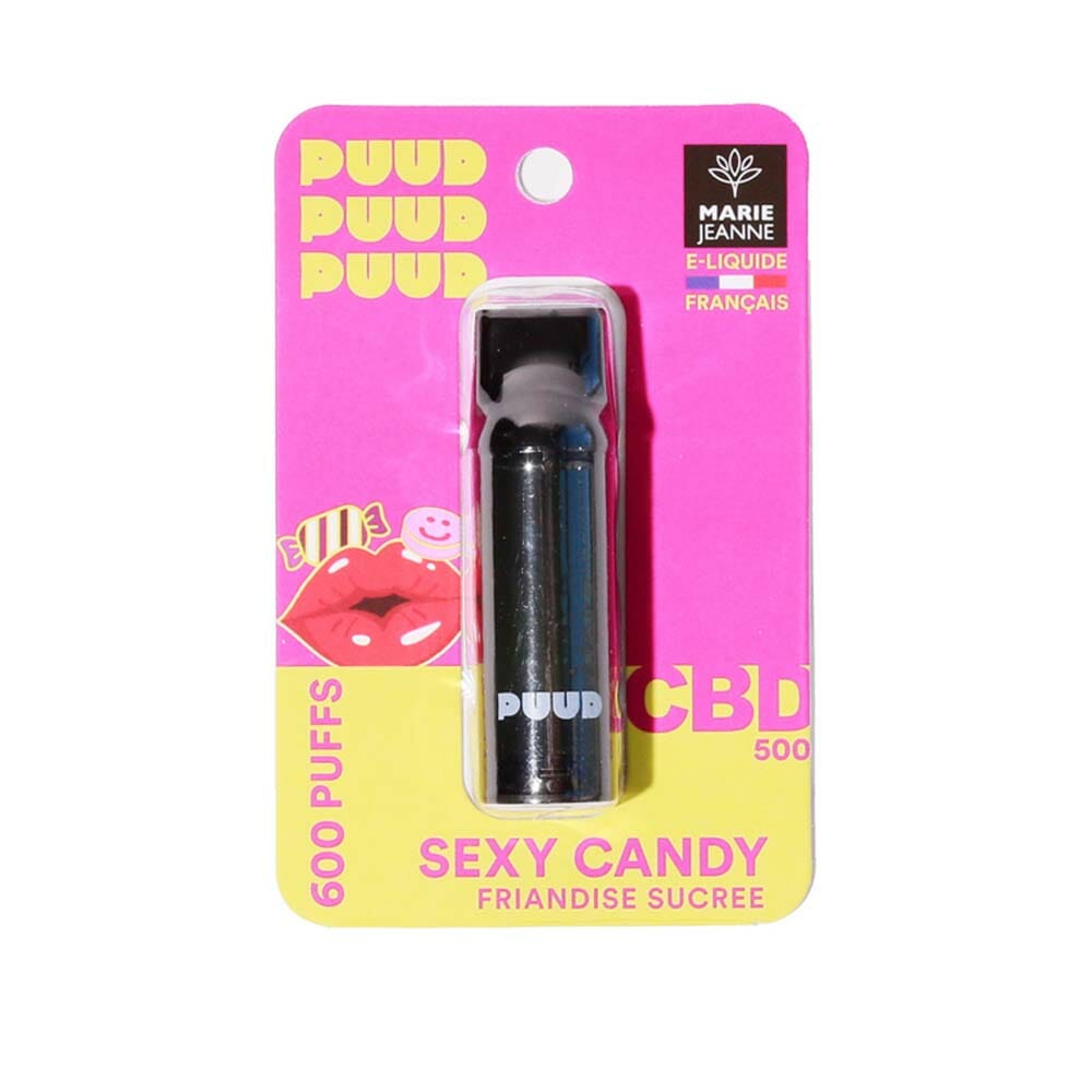 Marie Jeanne Cartouche CBD Sexy Candy • Recharge pour Puud