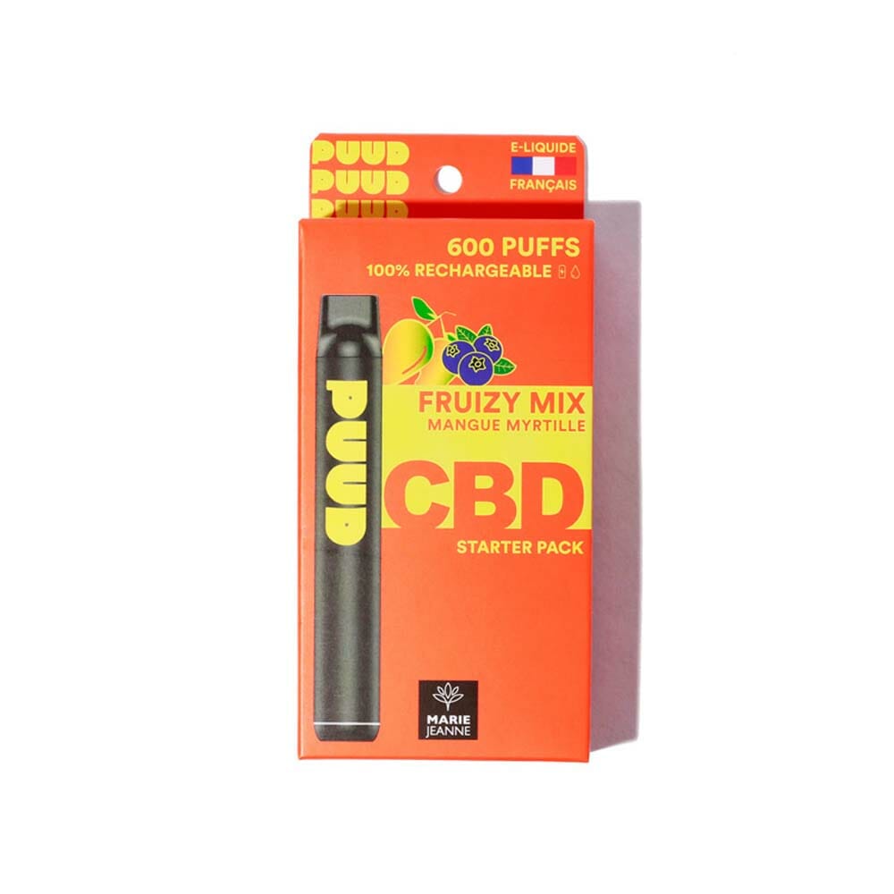 Marie Jeanne Puud Fruizy Mix • Rechargeable CBD Puff Set