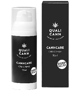 Qualicann Cannacure • CBD Creme für Gelenke • Hanfkosmetik