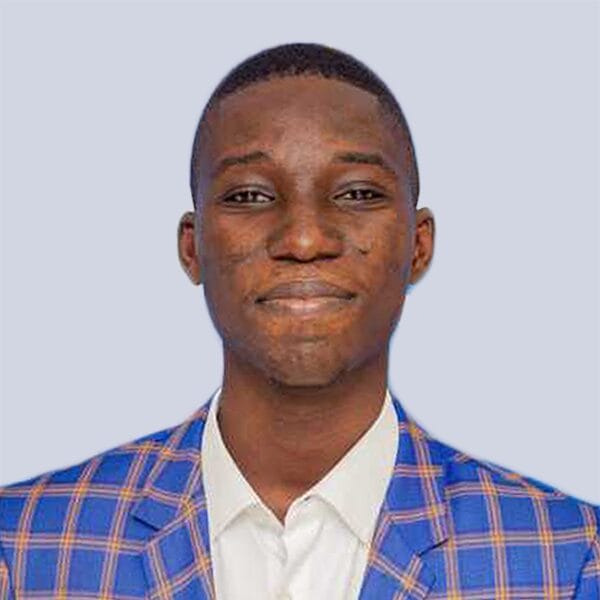 Portrait of Josaphat Kpogba, member of the uWeed team}