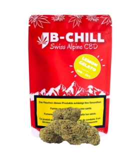 B-Chill Lemon Gelato CBD Flower Indoor 1