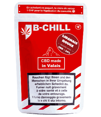 B-Chill Red Lebanese CBD Hash 3