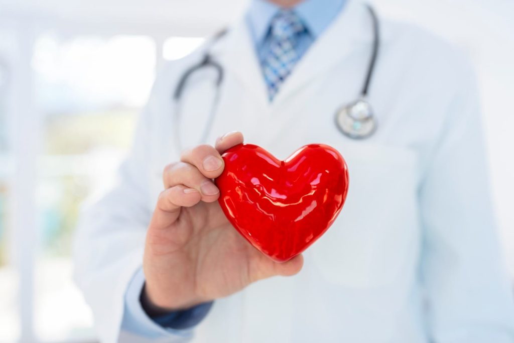 Illustration of CBD and cardiovascular health.