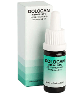 Dolocan Full-Spectrum CBD Drops 30% with Hempseed Oil 1