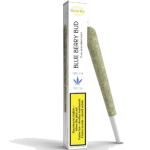 Genuine Swiss Blue Berry Bud Pre-Rolls CBD Joints Indoor