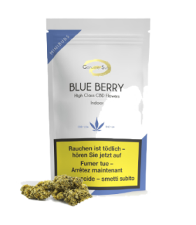 Genuine Swiss Blueberry Mini Buds CBD Indoor 1