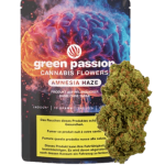 Green Passion Amnesia Haze CBD Blüten Indoor